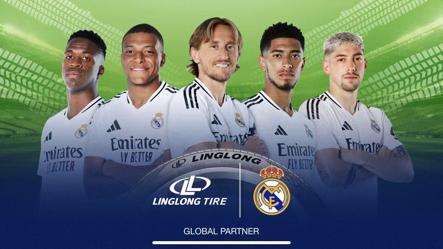 Linglong Tire uradno postane globalni partner Real Madrida